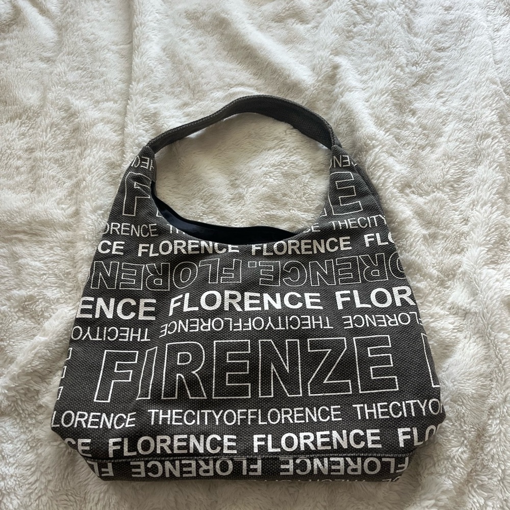 Robin Ruth City Bags FIRENZE Canvas Hobo GrayTote Bag